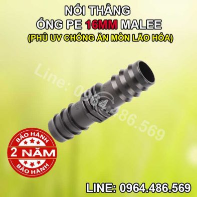 Nối thẳng ống 16mm Malee