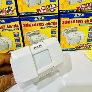 Bộ báo khách tiếng việt ghi âm không dây ATA AT-118A